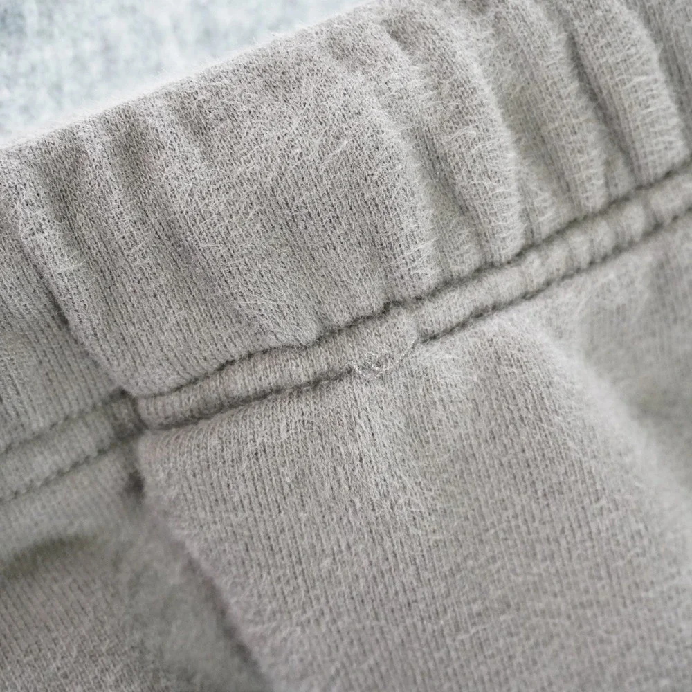 Teddy‎ Fresh Sweatshorts Womens XL Gray Elastic Waist Draw String Logo